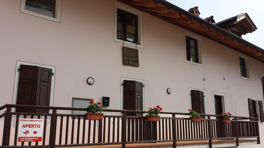 Le Castagne Matte Bed & Breakfast Stenico ภายนอก รูปภาพ